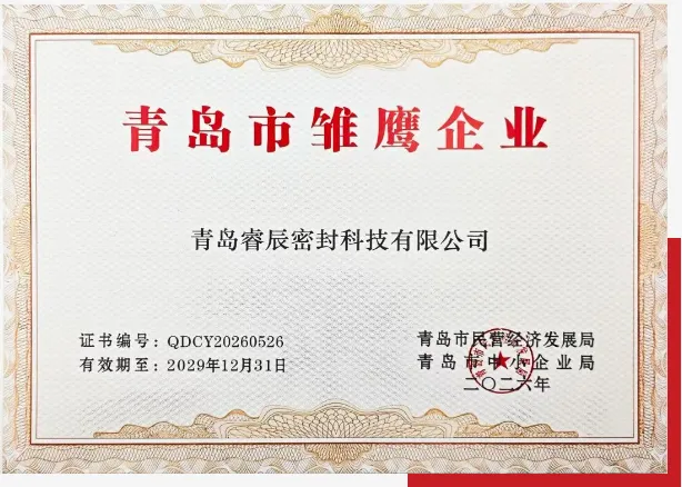 Công ty TNHH Công nghệ Niêm phong Thanh Đảo Ruichen đã được chọn là 