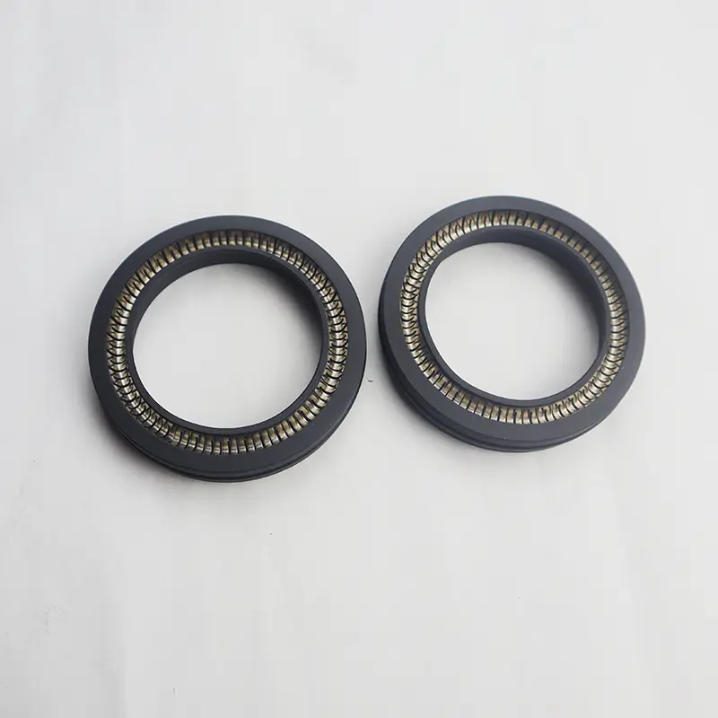 Spring Energized Seal For Rotating Shaft